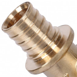 SFA-0032-002012 STOUT Угольник настенный с длинным нарезным патрубком 20-Rp 1/2  для труб из сшитого полиэтилена аксиальный (340023H042057B)