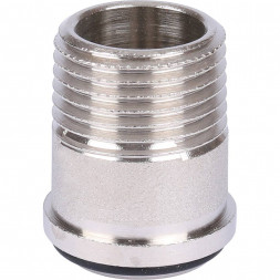 Кран шаровой полнопроходной STOUT с американкой , ВР/НР, ручка бабочка 1/2 (EPDM)