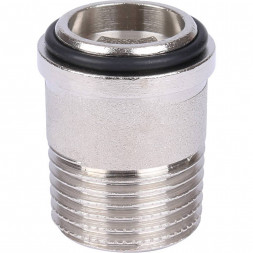 Кран шаровой полнопроходной STOUT с американкой , ВР/НР, ручка бабочка 1/2 (EPDM)