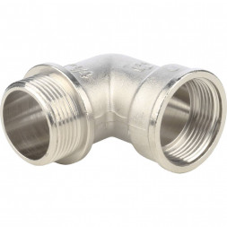 SFT-0016-000114 STOUT Угольник с упором НВ никелированный 1 1/4 (270024N121200B)