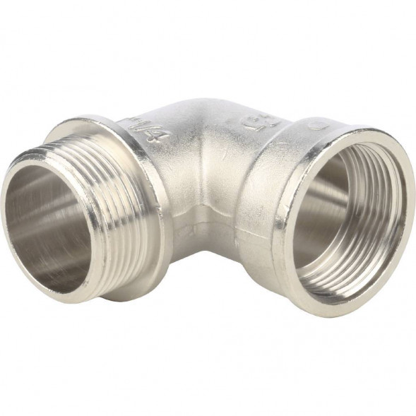 SFT-0016-000114 STOUT Угольник с упором НВ никелированный 1 1/4 (270024N121200B)