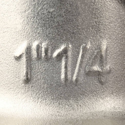 SFT-0016-000114 STOUT Угольник с упором НВ никелированный 1 1/4 (270024N121200B)