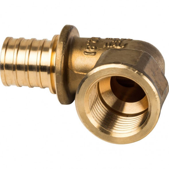 SFA-0006-002012 STOUT Угольник-переходник с внутренней резьбой 20xG 1/2  для труб из сшитого полиэтилена аксиальный (340022H042028B)