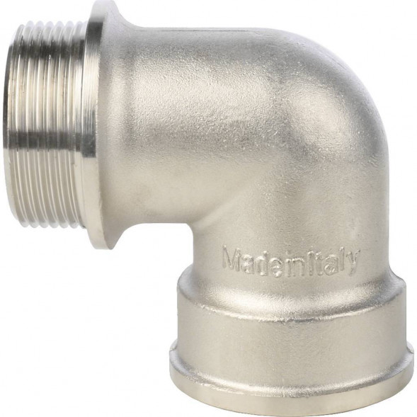 SFT-0016-000112 STOUT Угольник с упором НВ никелированный 1 1/2 (270024N141400B)