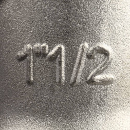 SFT-0016-000112 STOUT Угольник с упором НВ никелированный 1 1/2 (270024N141400B)