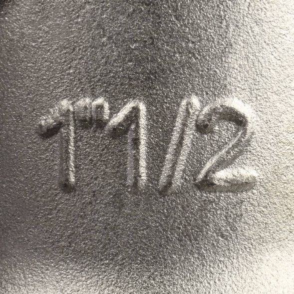 SFT-0016-000112 STOUT Угольник с упором НВ никелированный 1 1/2 (270024N141400B)