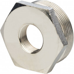 SFT-0029-011234 STOUT Футорка никелированная 1 1/2X3/4 (260044N140500B)