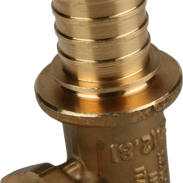 SFA-0005-002012 STOUT Угольник-переходник с наружной резьбой 20xR 1/2  для труб из сшитого полиэтилена аксиальный (340021H042028B)