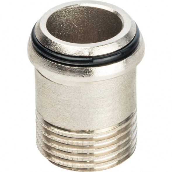 SFT-0041-000012 STOUT Разъемное соединение  американка  ВН никелированное, уплотнение под гайкой o-ring кольцо 1/2 (2700I2N040400B)