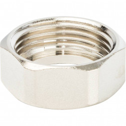 SFT-0041-000034 STOUT Разъемное соединение  американка  ВН никелированное, уплотнение под гайкой o-ring кольцо 3/4 (2700I2N050500B)