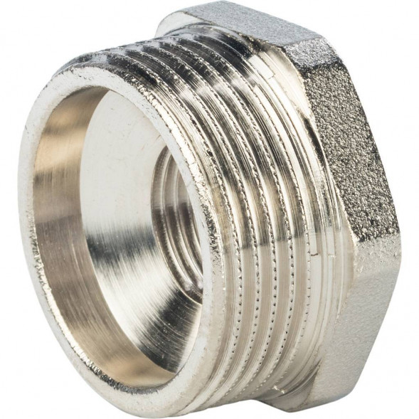 SFT-0029-000212 STOUT Футорка никелированная 2 X1/2 (260044N200400B)