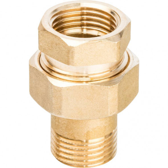 SFT-0044-000012 STOUT Разъемное соединение  американка  ВН, уплотнение под гайкой по плоскости, 1/2” (2700A1H040400B)