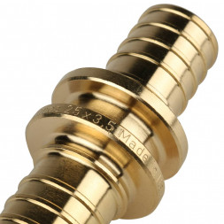 SFA-0003-000025 STOUT Муфта соединительная равнопроходная 25 для труб из сшитого полиэтилена аксиальный (340000H253500B)