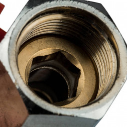 STOUT  3/8 Кран шаровой мини, муфта/резьба