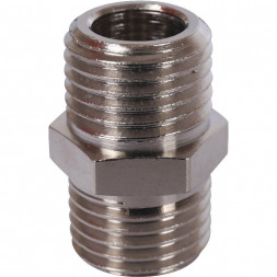 SFT-0004-001414 STOUT Ниппель HH никелированный 1/4 (260000N020200B)