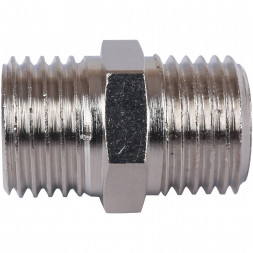 SFT-0004-001414 STOUT Ниппель HH никелированный 1/4 (260000N020200B)