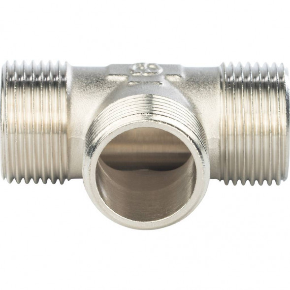 SFT-0018-121212 STOUT Тройник НН никелированный 1/2X1/2X1/2 (270010N040404B)