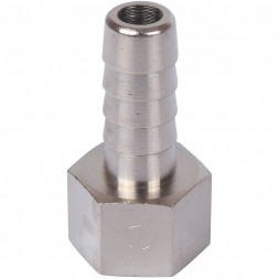 SFT-0066-001410 STOUT Штуцер ВР никелированный 1/4 x10 (2600F1N021000B)