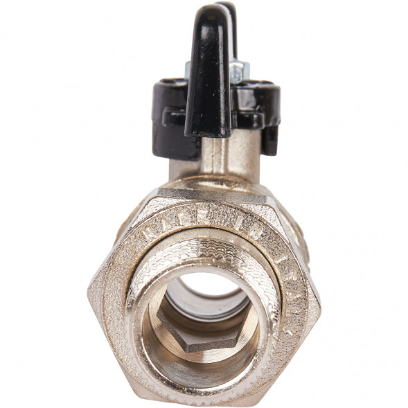 Кран шаровой полнопроходной STOUT ВР/НР, ручка бабочка 1/2, американка