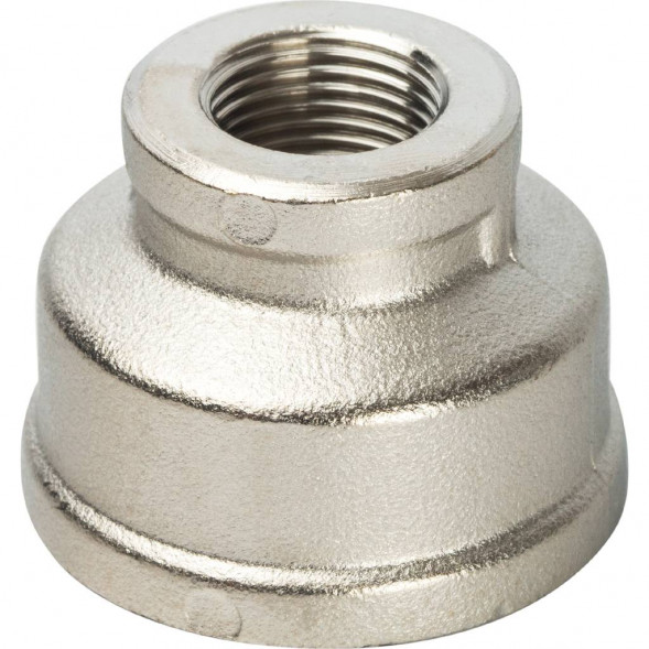 SFT-0006-000138 STOUT Муфта ВВ переходная никелированная 1 X3/8 (260047N100300B)