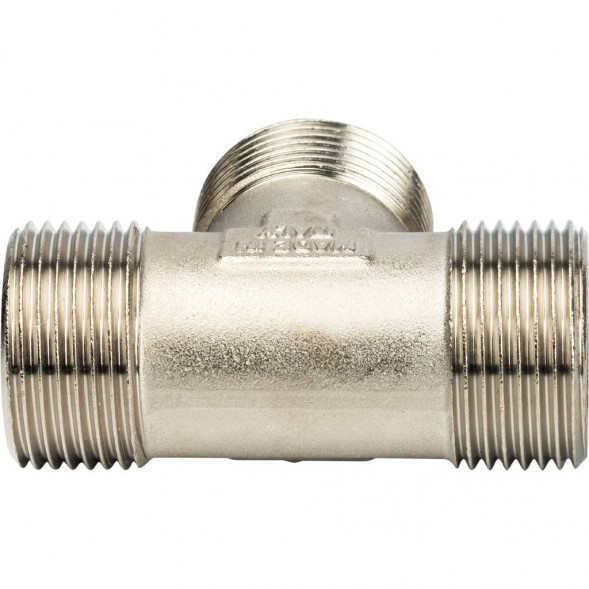 SFT-0018-000111 STOUT Тройник НН никелированный 1 X1 X1 (270010N101010B)