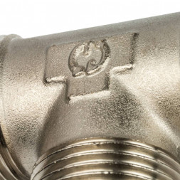 SFT-0018-000111 STOUT Тройник НН никелированный 1 X1 X1 (270010N101010B)