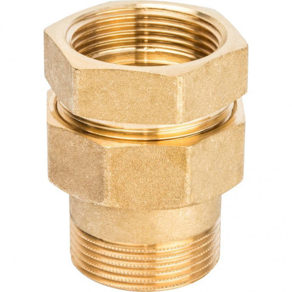 SFT-0044-000114 STOUT Разъемное соединение  американка  ВН, уплотнение под гайкой по плоскости, 1” 1/4 (2700A1H121200B)