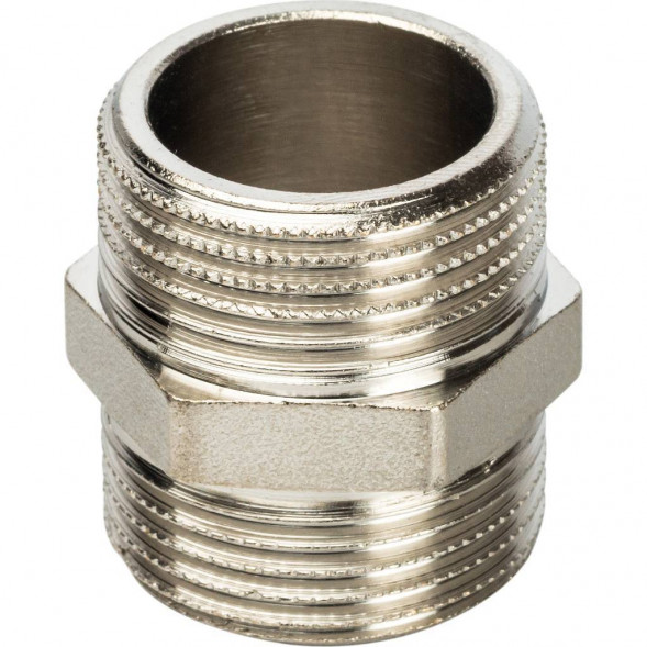 SFT-0004-003434 STOUT Ниппель HH никелированный 3/4 (260000N050500B)