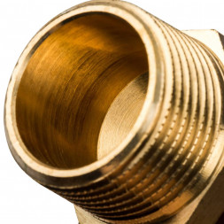 SFA-0001-002510 STOUT Переходник с наружной резьбой 25xR 1  для труб из сшитого полиэтилена аксиальный (340001H102535B)