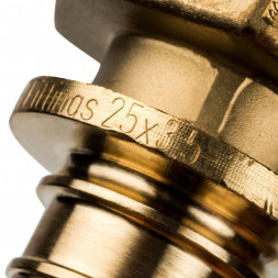 SFA-0001-002510 STOUT Переходник с наружной резьбой 25xR 1  для труб из сшитого полиэтилена аксиальный (340001H102535B)