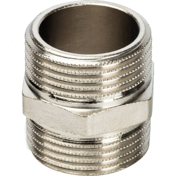 SFT-0004-000011 STOUT Ниппель HH никелированный 1 (260000N101000B)