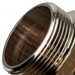 SFT-0004-114114 STOUT Ниппель HH никелированный 1 1/4 (260000N121200B)