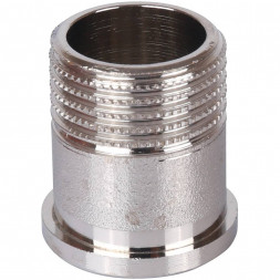 SFT-0045-000012 STOUT Разъемное соединение  американка  ВН, никелированное, уплотнение под гайкой по плоскости, 1/2” (2700A1N040400B)