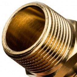 SFA-0001-002534 STOUT Переходник с наружной резьбой 25xR 3/4  для труб из сшитого полиэтилена аксиальный (340001H052535B)