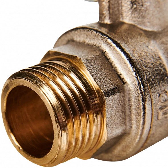 Кран шаровой полнопроходной STOUT НР/НР ручка рычаг 1/2