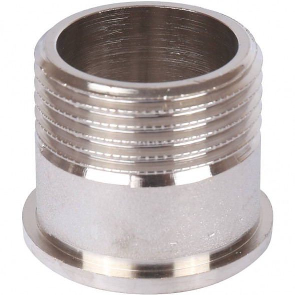 SFT-0045-000001 STOUT Разъемное соединение  американка  ВН, никелированное, уплотнение под гайкой по плоскости, 1” (2700A1N101000B)