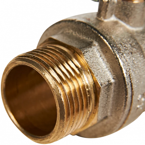 Кран шаровой полнопроходной STOUT НР/НР ручка рычаг 3/4