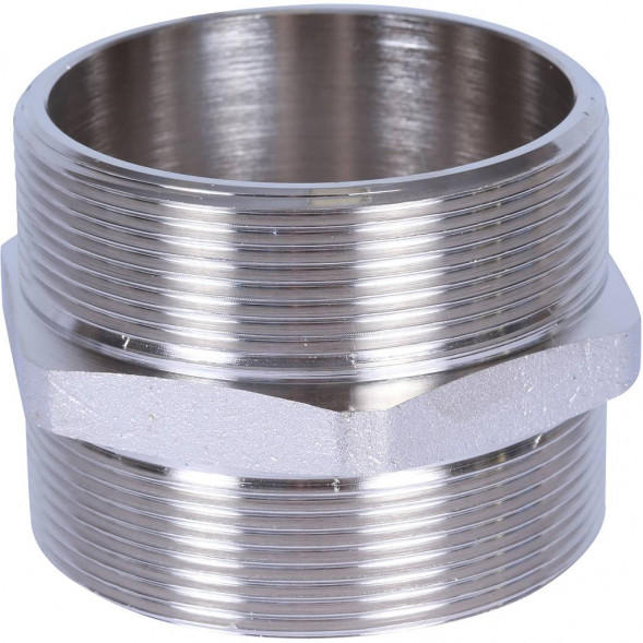 SFT-0004-212212 STOUT Ниппель HH никелированный 2 1/2 (260000N242400B)