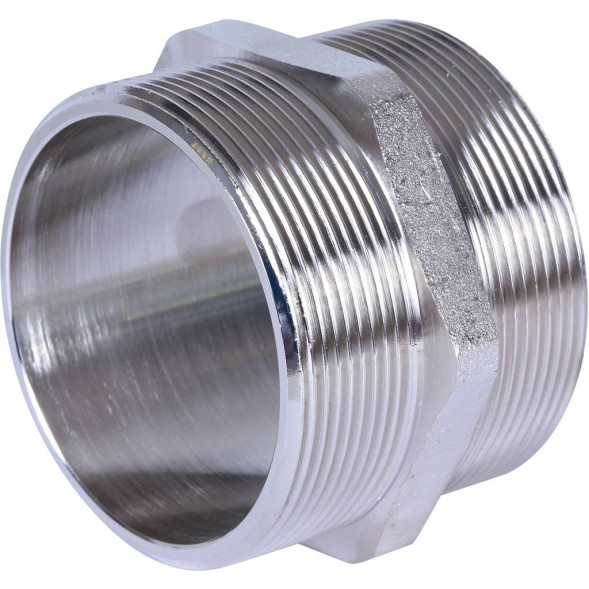 SFT-0004-212212 STOUT Ниппель HH никелированный 2 1/2 (260000N242400B)