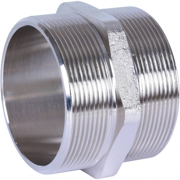 SFT-0004-212212 STOUT Ниппель HH никелированный 2 1/2 (260000N242400B)