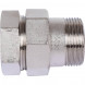 SFT-0045-000114 STOUT Разъемное соединение  американка  ВН, никелированное, уплотнение под гайкой по плоскости, 1” 1/4 (2700A1N121200B)