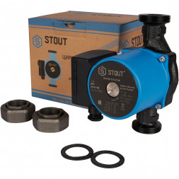 SPC-0010-2540180 STOUT Насос циркуляционный 25/40-180