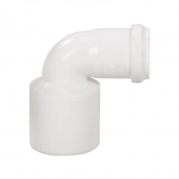 Отвод 32/50 х 87' редукционный белый, HTBR