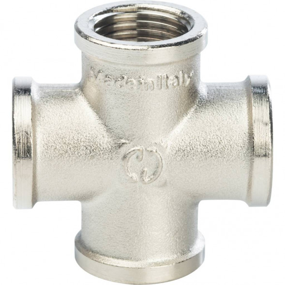 SFT-0031-000012 STOUT Крестовина ВВ никелированная 1/2 (270036N040000B)