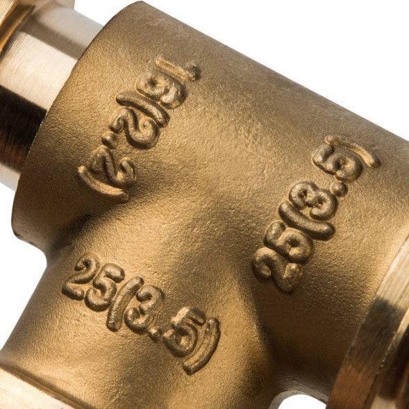 SFA-0014-252516 STOUT Тройник переходной 25x25x16 для труб из сшитого полиэтилена аксиальный (340013H767658B)