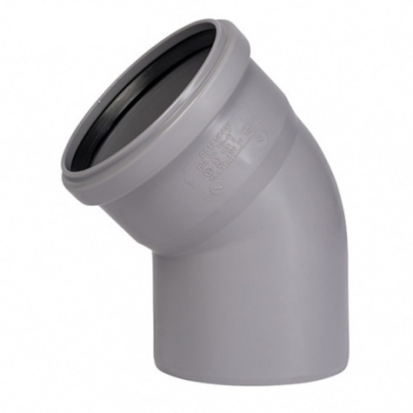 Отвод 40 х =45' белый, HTBw