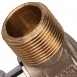 Кран шаровой STOUT с накидной гайкой угловой, НР/накидная гайка, ручка бабочка 3/4x3/4