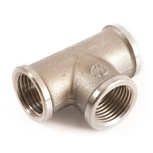 SFT-0020-000014 STOUT Тройник ВВ никелированный 1/4 (270014N020202B)