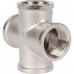 SFT-0031-000034 STOUT Крестовина ВВ никелированная 3/4 (270036N050000B)