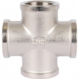 SFT-0031-000034 STOUT Крестовина ВВ никелированная 3/4 (270036N050000B)